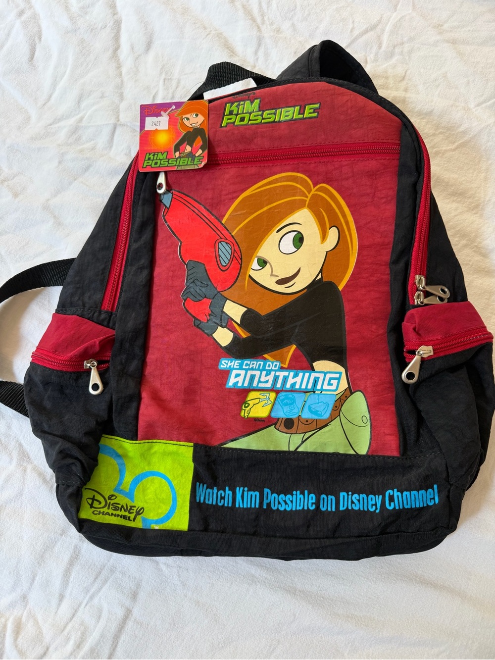 Vintage Deadstock NWT Kim Possible Backpack